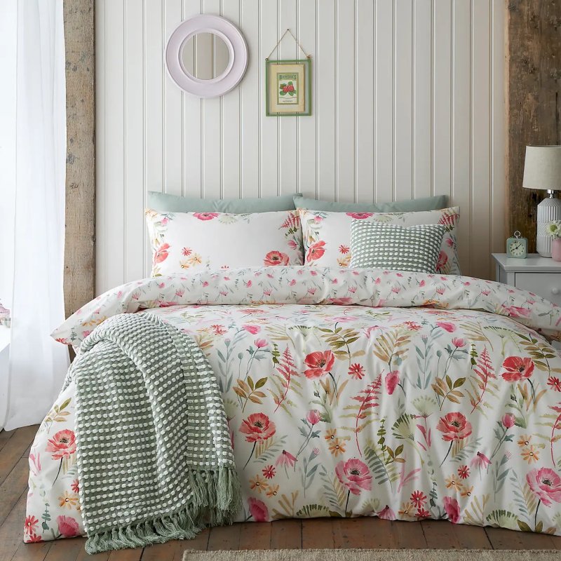 Catherine Lansfield Catherine Lansfield Ella Poppy Duvet Cover Set