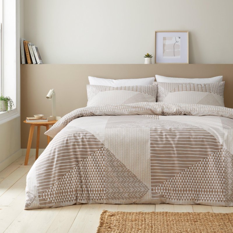 Catherine Lansfield Catherine Lansfield Larsson Geo Natural Duvet Cover Set
