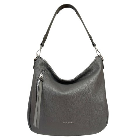 David Jones Slouch Bag Battleship Grey
