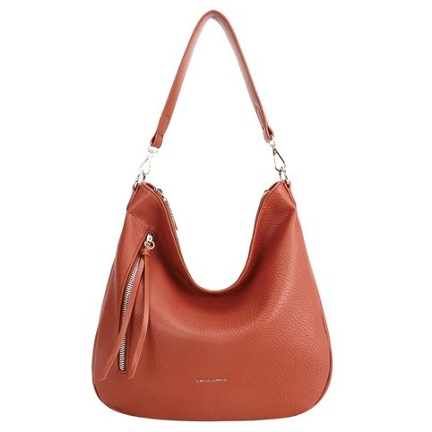 David Jones Slouch Bag Burnt Orange