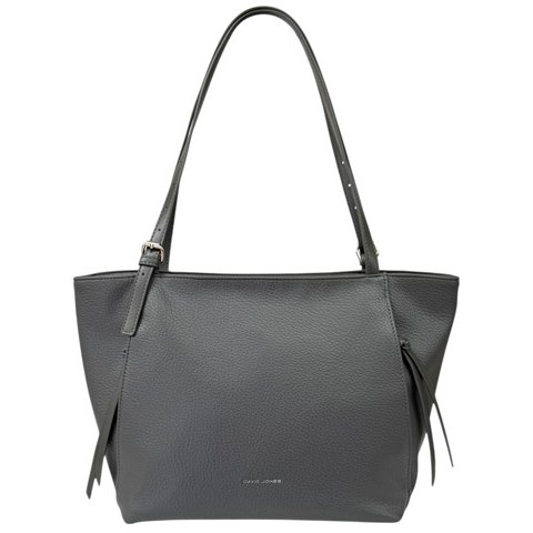 David Jones Shopper Bag Battleship Grey