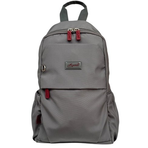 Spirit Redcliffe Bag Carbon Grey Oxblood