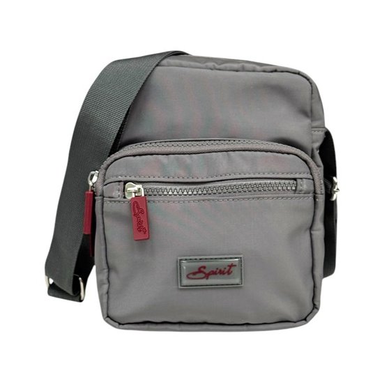 Spirit Cabot Bag Carbon Grey/Oxblood