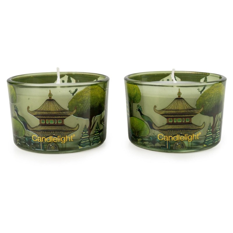 Candlelight Bukhara Set Of 2 Candles