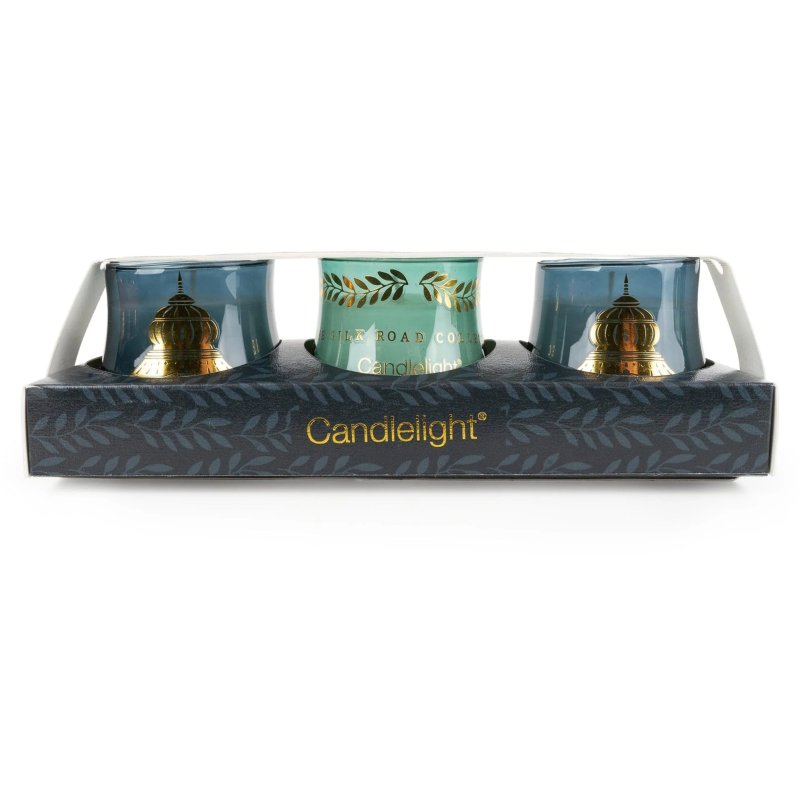 Candlelight Jaisalmer Set Of 3 Votives