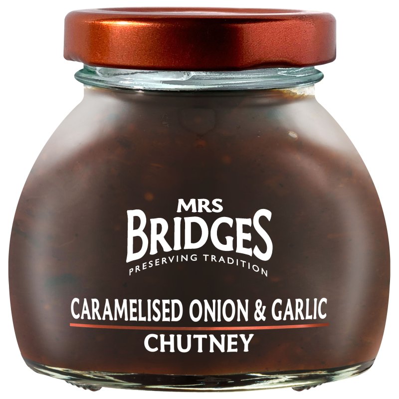 Mrs Bridges Caramelised Onion & Garlic Chutney