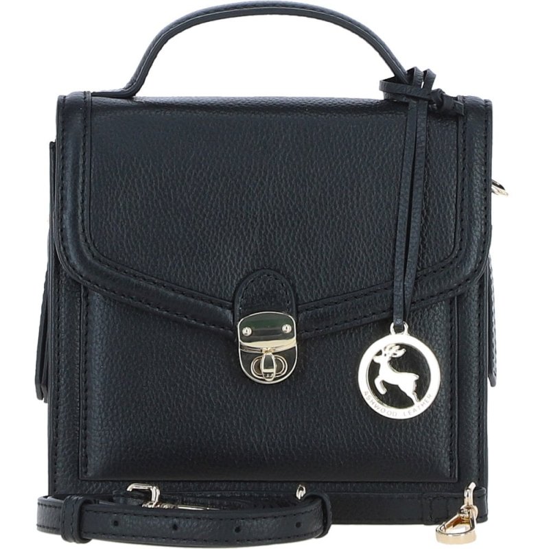 Ashwood Leather Crossbody Handbag Black