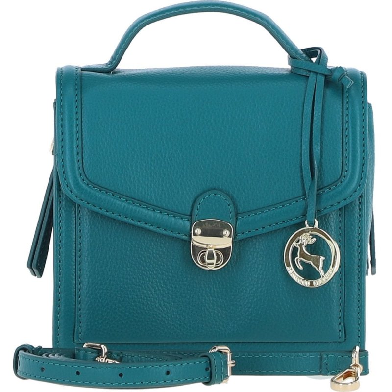 Ashwood Leather Crossbody Handbag Green