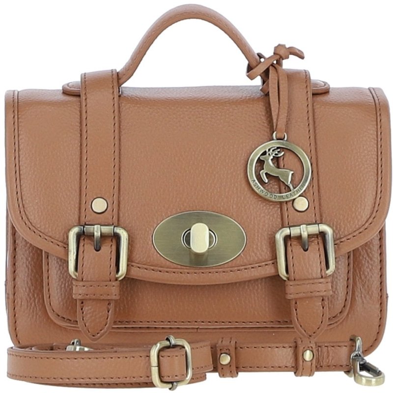 Ashwood Leather Satchel Butterscotch