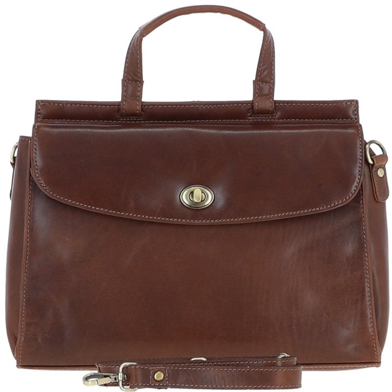 Ashwood Leather Brown Large Grab Bag