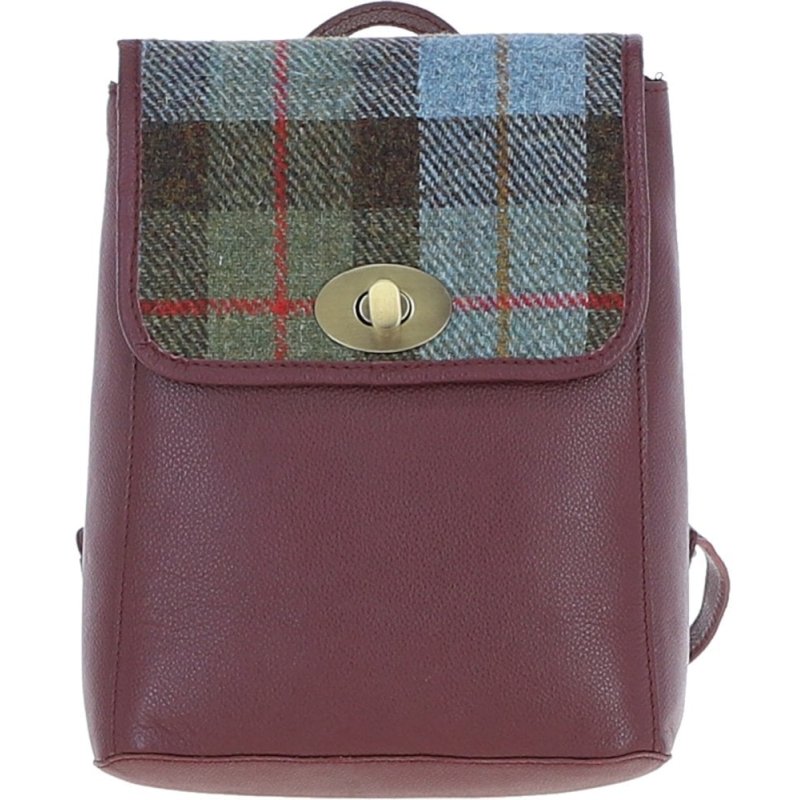 Ashwood Leather Rucksack Wine Macleod
