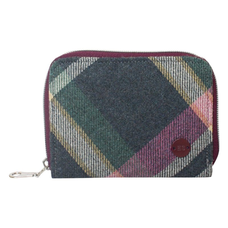 Earth Squared Earth Squared Barnes Diagonal Tweed Wallet
