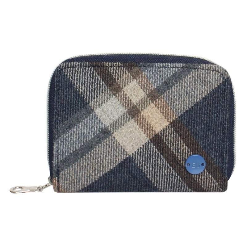 Earth Squared Earth Squared Tantallon Diagonal Tweed Wallet