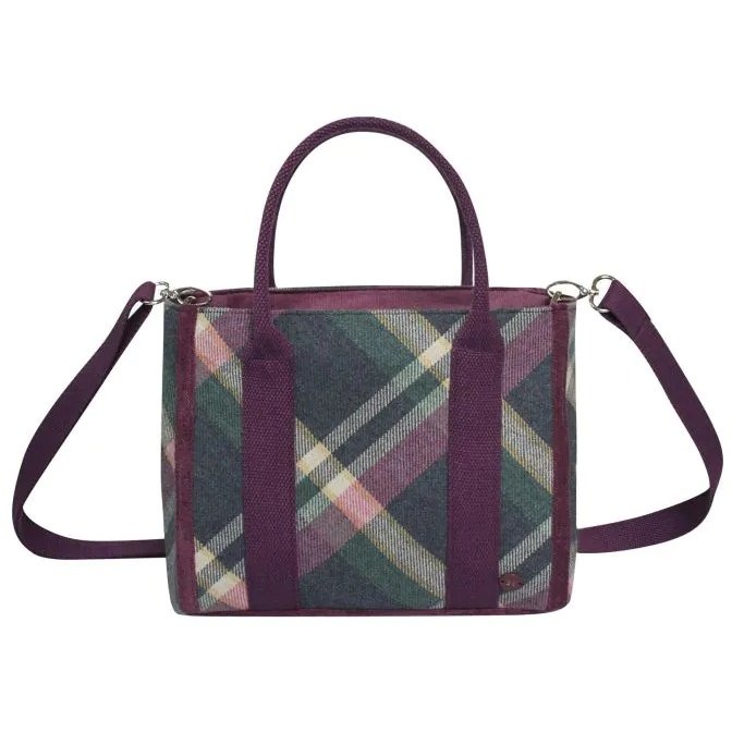 Earth Squared Earth Squared Barnes Tweed Small Tote Bag