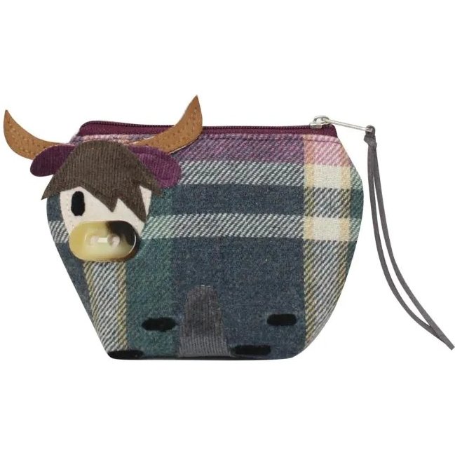 Earth Squared Earth Squared Barnes Tweed Cow Purse