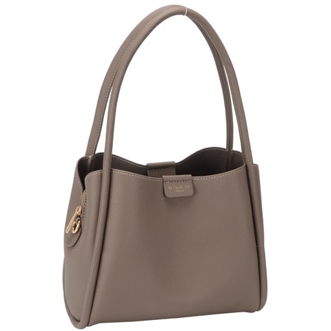 David Jones Shoulder Tote Bag Bitter Chocolate