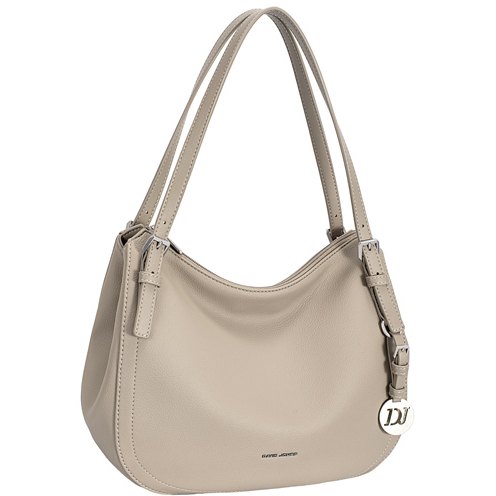 David Jones Curved Shoulder Bag Abbey Stone