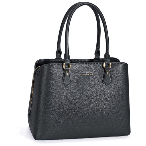 David Jones Structured Tote Bag Black