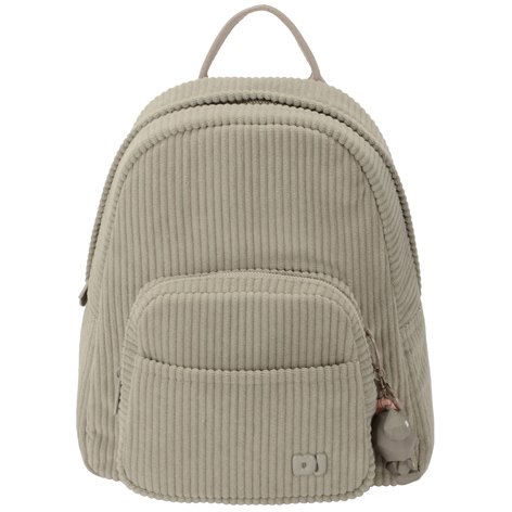 David Jones Cord Backpack Abbey Stone