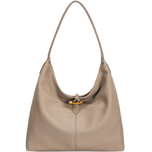 David Jones Relaxed Shoulder Bag Warm Taupe