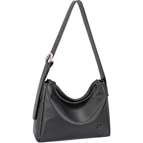 David Jones Branded Shoulder Bag Black