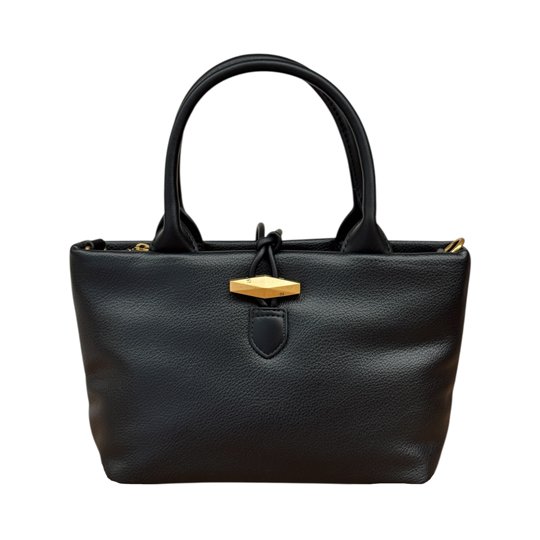 David Jones Bar Detail Tote Black