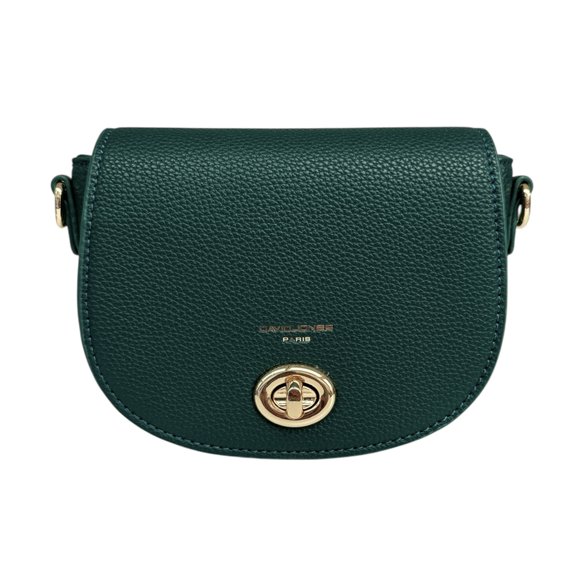 David Jones Flap Over Crossbody Bag Dark Green