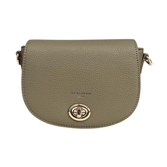 David Jones Flap Over Crossbody Bag Gravel