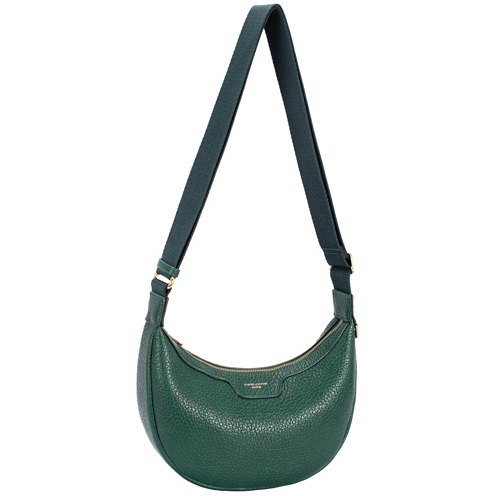 David Jones Crescent Shoulder Bag Dark Green