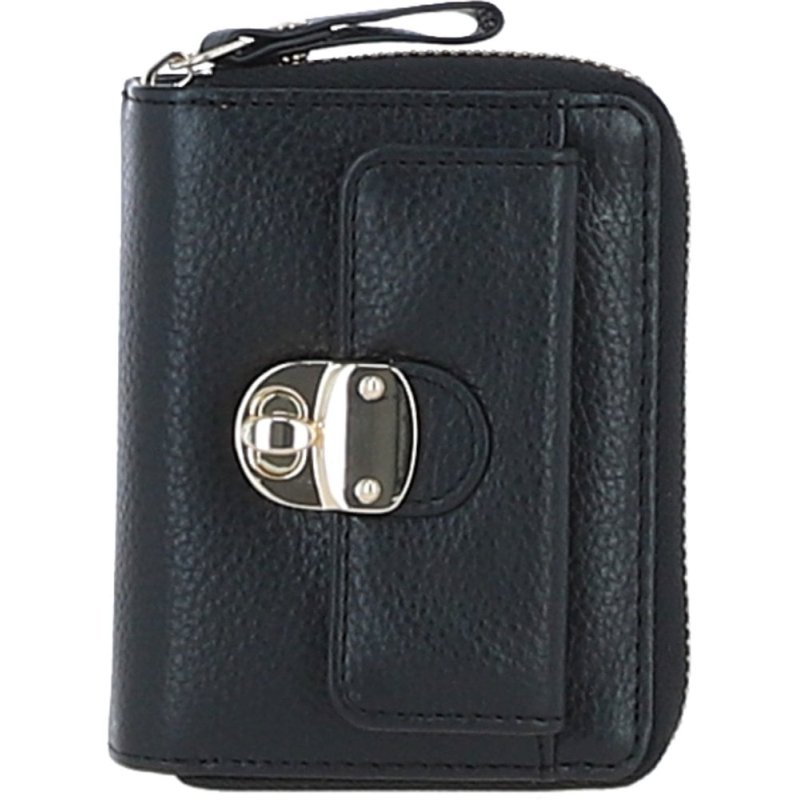 Ashwood Leather Purse Black