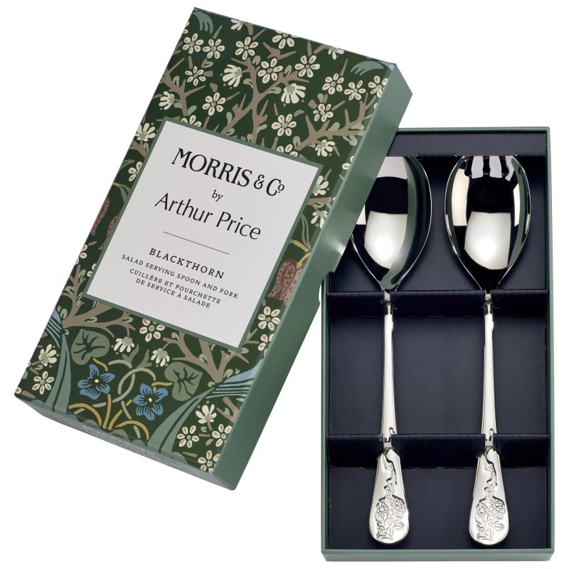 Morris & Co Blackthorn Salad Serving Spoon & Fork