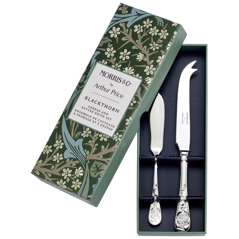 Morris & Co Blackthorn Boxed Cheese & Butter Knives