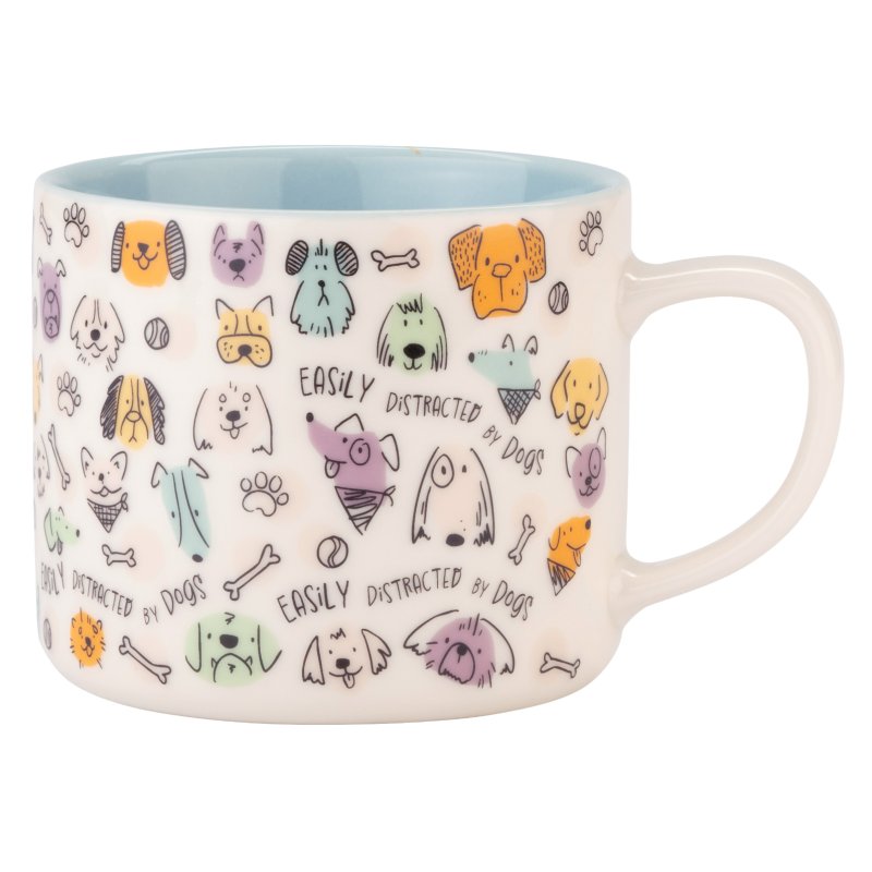 Siip Easily Distracted Dogs Mug