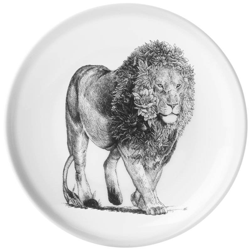 Maxwell Williams Marini Plate African Lion