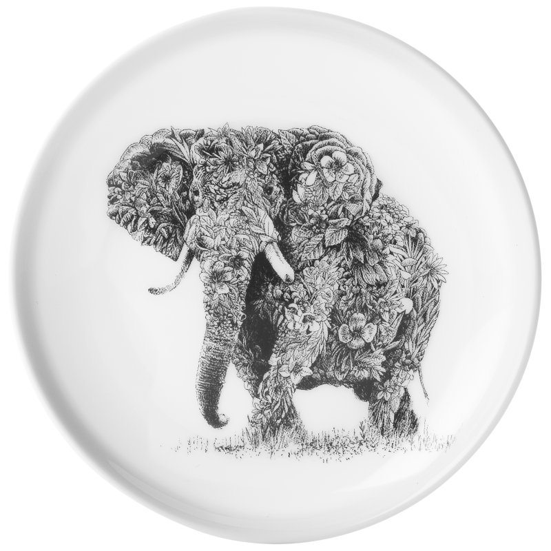 Maxwell Williams Marini Plate African Elephant