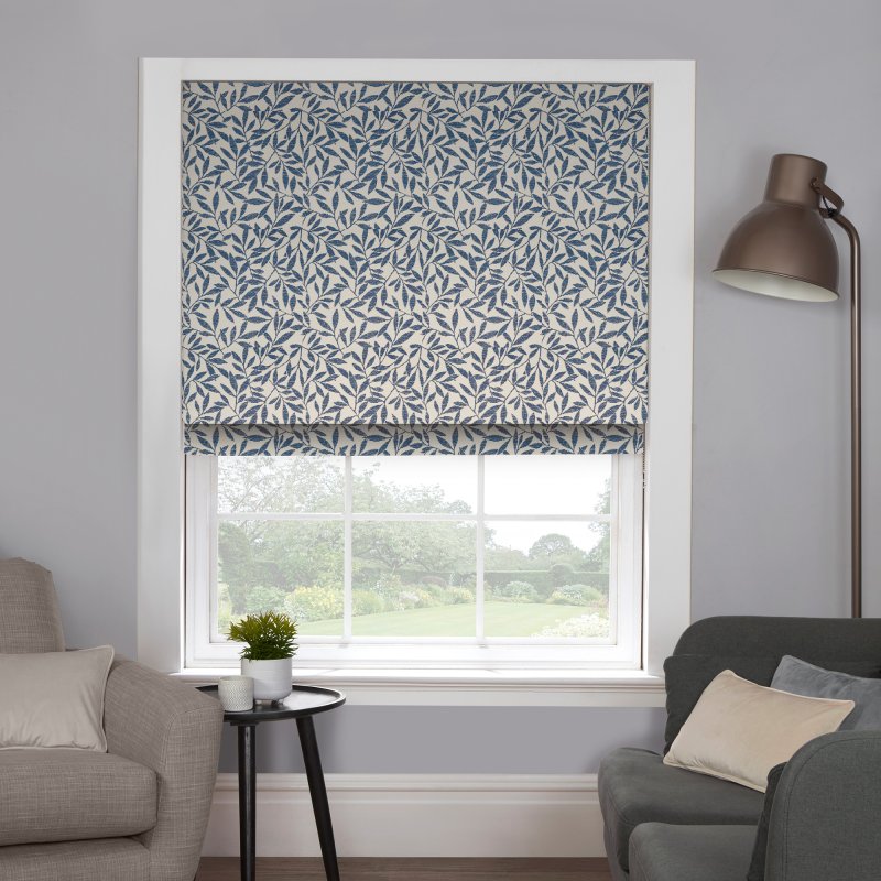 Style Furnishings Made to Measure Roman Blinds Abele - Navy
