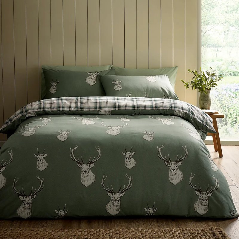 Catherine Lansfield Catherine Lansfield Stag Duvet Cover Set