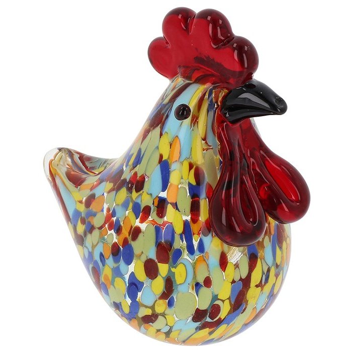 Shudehill Art In Glass Handmade Glass Chicken