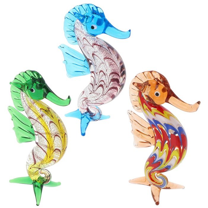 Shudehill Art In Glass Craft Seahorse