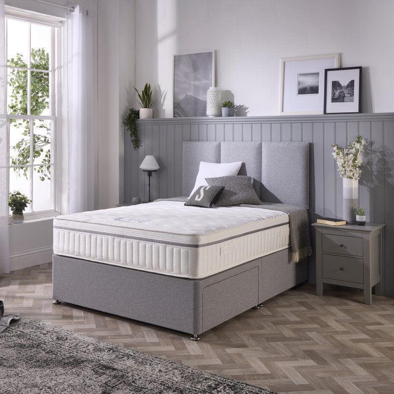 Toulouse 1400 Ultra Firm Divan Set With Headboard lifestyle