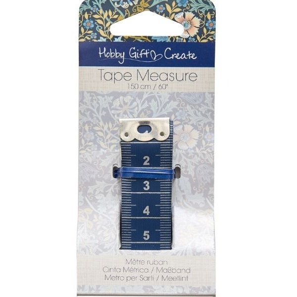 Hobby Gift Hobby Gift Woodblock Floral 150cm Tape Measure