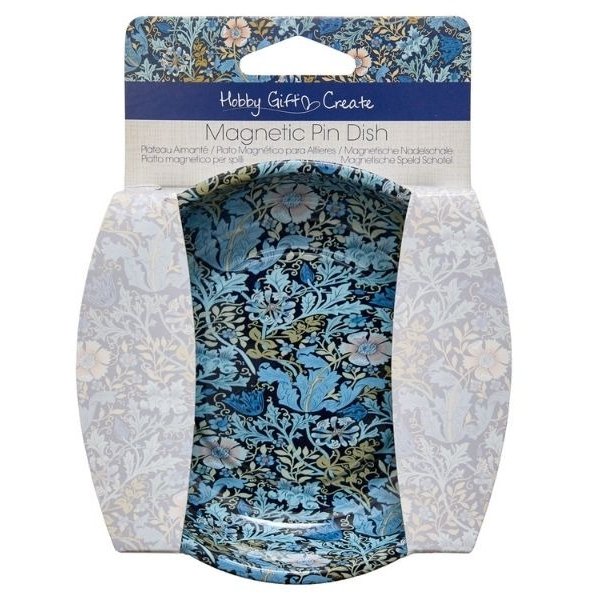 Hobby Gift Hobby Gift Woodblock Floral Magnetic Pin Dish