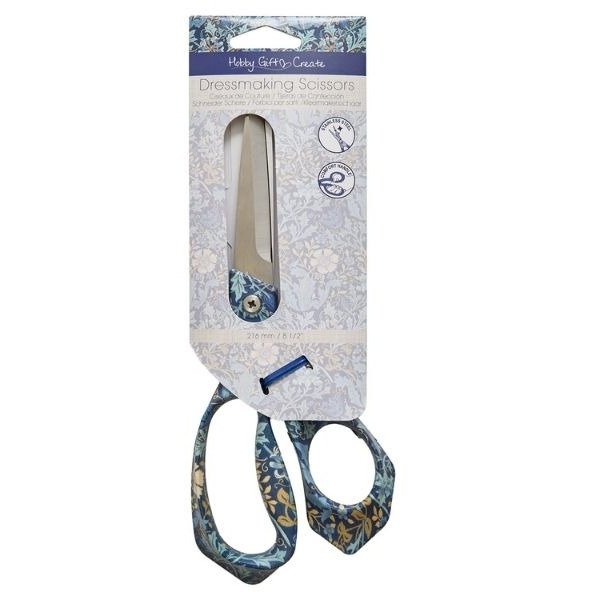 Hobby Gift Hobby Gift Woodblock Floral Dressmaking Scissors