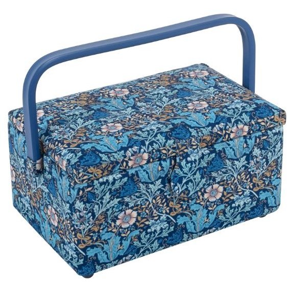 Hobby Gift Hobby Gift Woodblock Floral Sewing Box