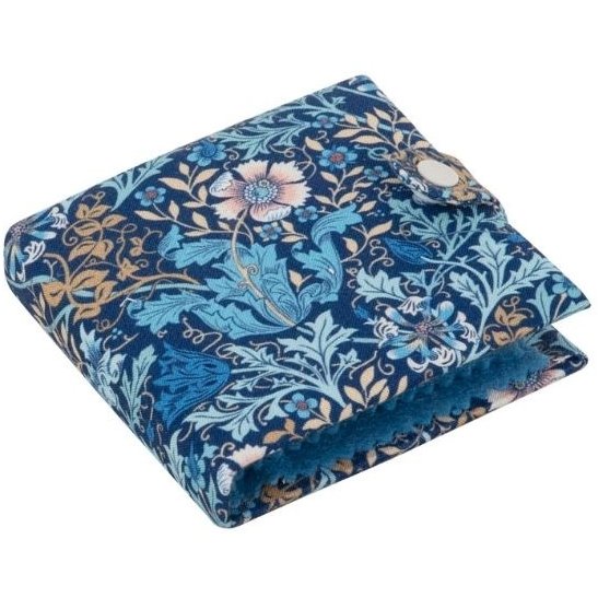 Hobby Gift Hobby Gift Woodblock Floral Needle Case & Scissors