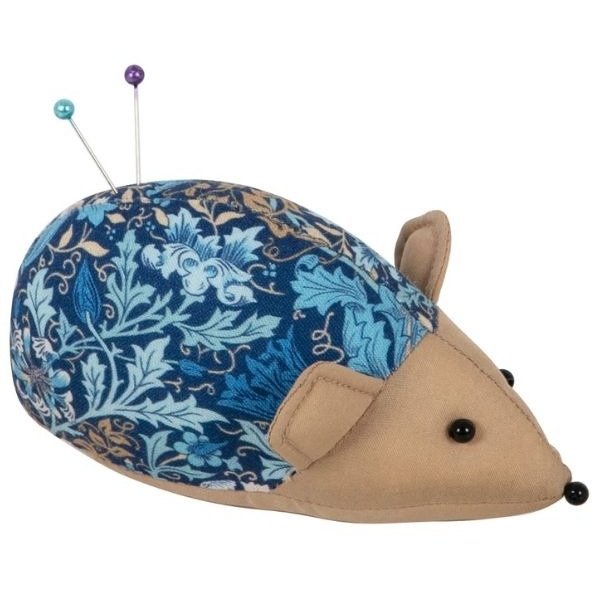 Hobby Gift Hobby Gift Woodblock Floral Hedgehog Pincushion