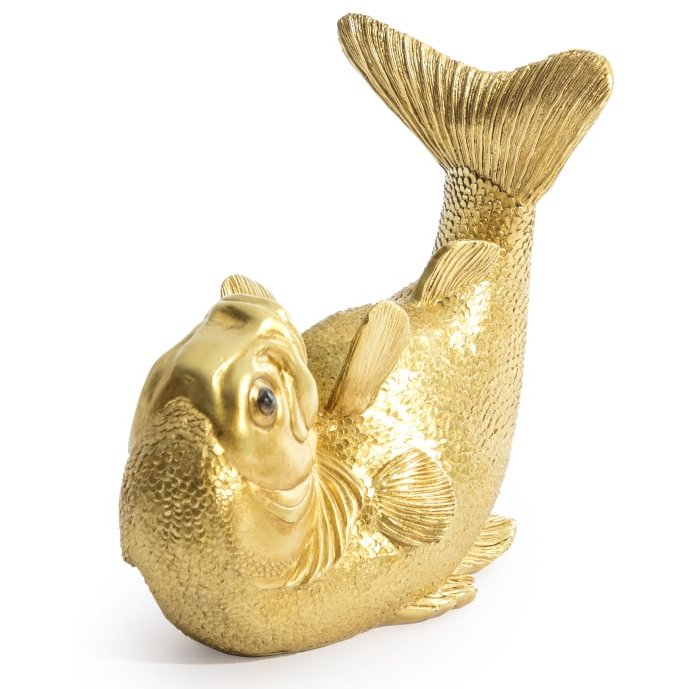 McGowan Rutherford "Drinks Like A Gold Fish" Wine Bottle Holder