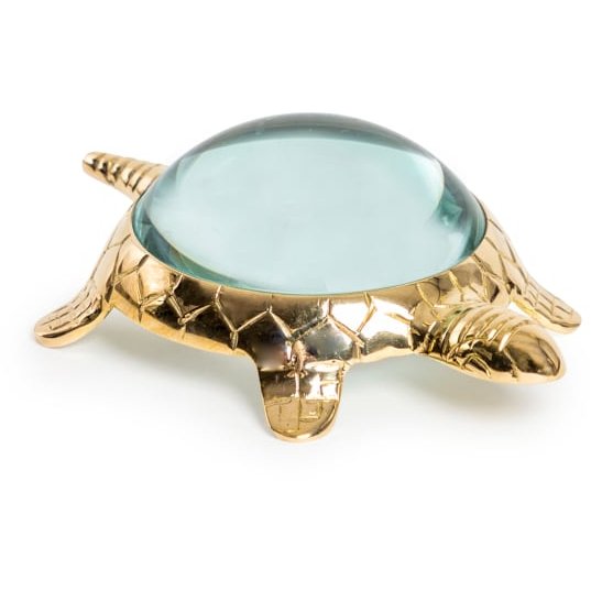 McGowan Rutherford Brass Tortoise Magnifiying Glass
