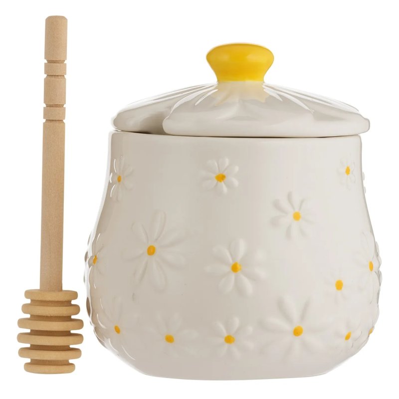 Price & Kensington Price & Kensington Daisy Honey Pot and Drizzler