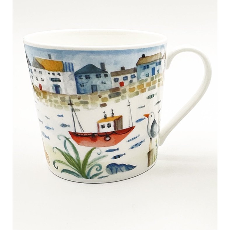 Just Mugs Just Mugs Coastal Holiday Boat Dorset Mug